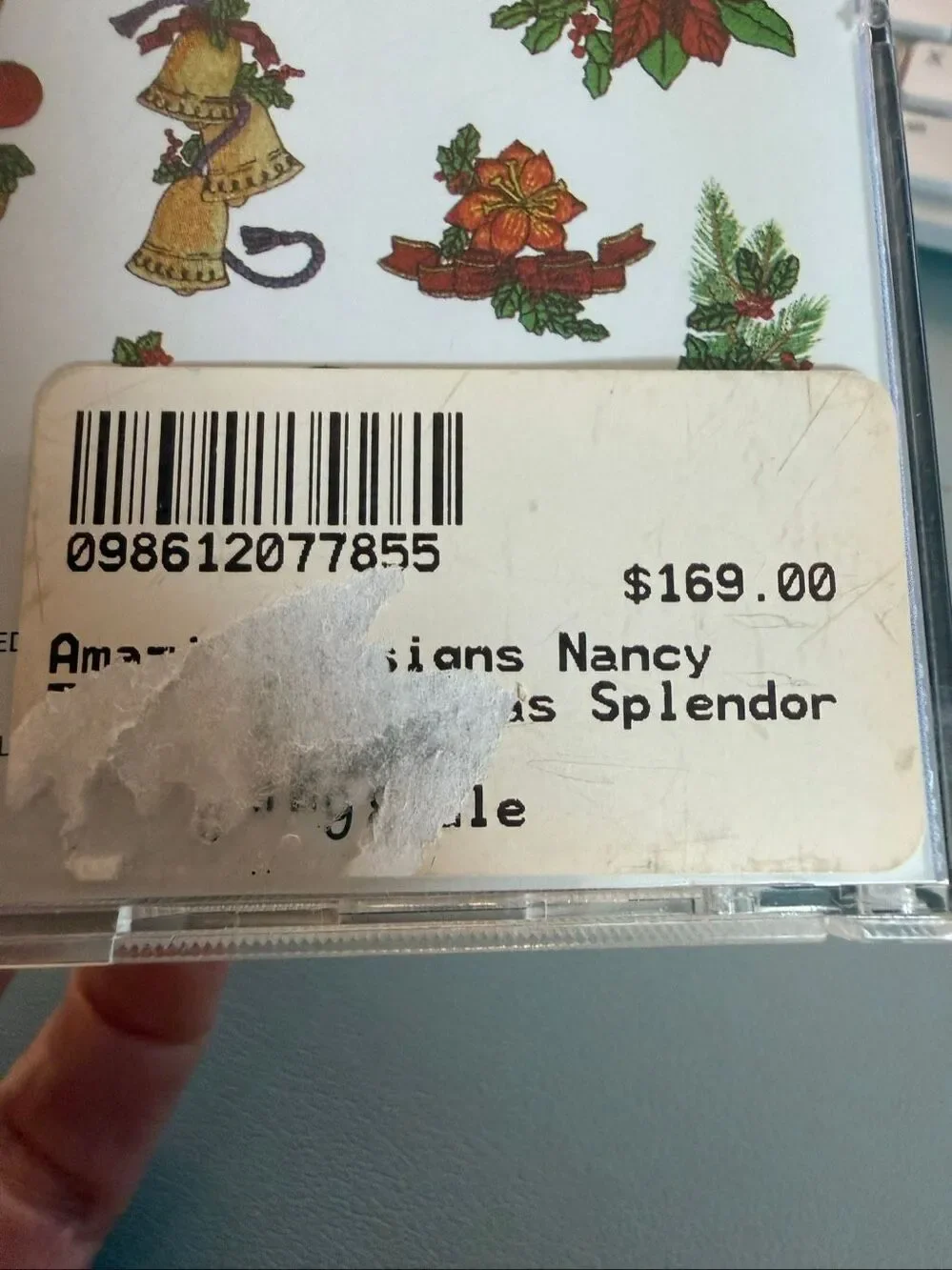 Vintage Amazing Designs Nancy Zieman Christmas Splendor Collection I ESMC-NZ11